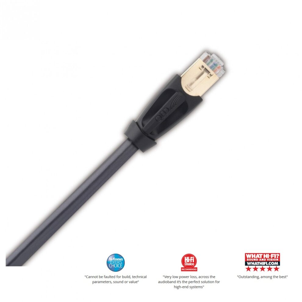 Qed Performance Graphite Ethernet Cable Av World Auckland Hifi Store